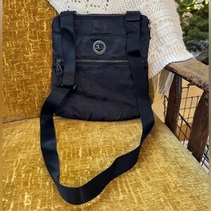 Baggallini Black Camouflage Shoulder Bag Purse